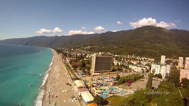 Полёты на параплане в Гаграх Абхазия