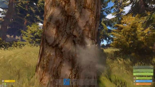 Добыча дерева в Rust