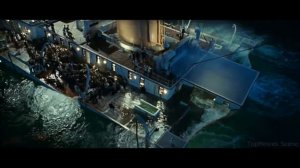 Сцена из фильма "Титаник" 1997