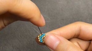 DIY Beaded Bracelet with Delica Beads and Pearls. How to Make Beaded Bracelet. Beading Tutorial 串珠手