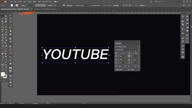 Change Font Weights | Illustrator Tutorial смотреть онлайн