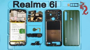 REALME 6i //РАЗБОР смартфона обзор ИЗНУТРИ + Микроскоп