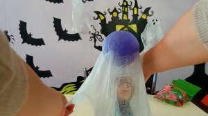 HALLOWEEN ОГРОМНОЕ Привидение! DIY Как сделать привидение на Хеллоуин УЖАСЫ на HALLOWEEN
