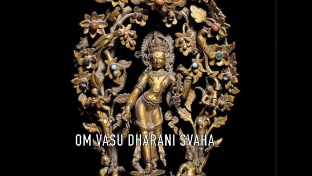 МАНТРА БОГАТСТВА и УСПЕХА ॐ वसधुारिणी स्वाहा॥Мантра буддизма
