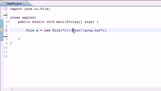 Java Video Tutorial Part 78 |   File Class