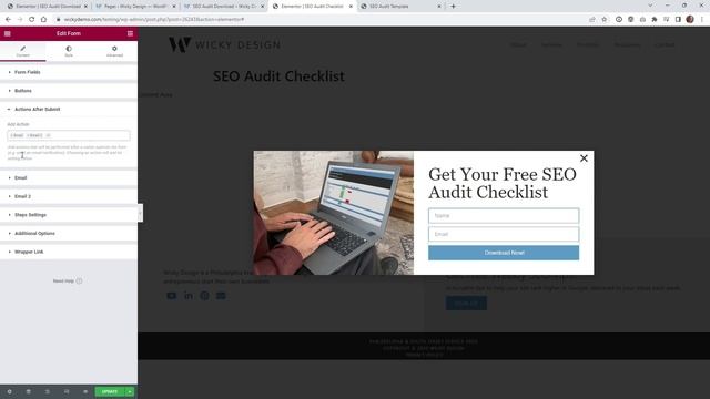 How To Send A File After Form Submission (Elementor Pro) смотреть онлайн