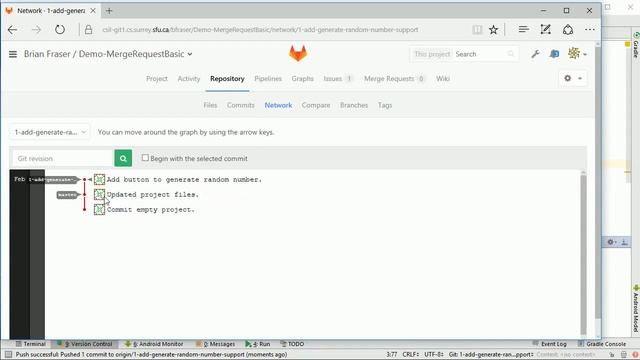 GitLab Workflow: Merge Request with Android Studio / IntelliJ смотреть онлайн