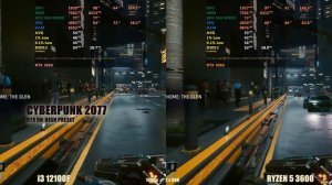 RTX 3060 | ryzen 3600 vs i3 12100f