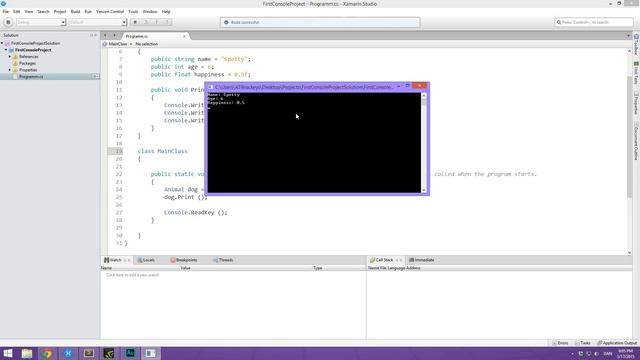 10. How to program in C# - CLASSES - Beginner Tutorial смотреть онлайн