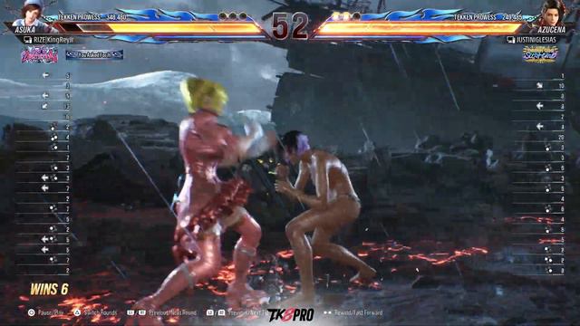 KingReyJr (Asuka) VS JustinIglesias (Azucena) [WITH INPUTS] [Tekken 8 Pro Replays] смотреть онлайн