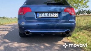 Audi a4 b7 2.0 alt  no kat   milltek exhaust
