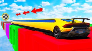 КАК ДАЛЕКО САМЫЙ ДЛИННЫЙ ЛИМУЗИН ЛАМБОРГИНИ СМОЖЕТ ПРОЕХАТЬ ПО СЛОМАННОЙ ДОРОГЕ в ГТА 5 ЭКСПЕРИМЕНТЫ