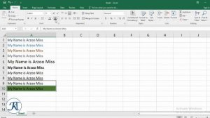 How to change font In Ms Excel 2016 | Microsoft Office Excel 2016 Tutorial