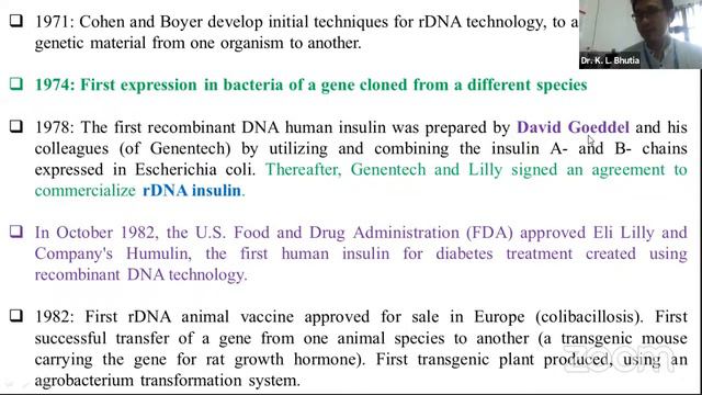 Biotechnology_by Dr. karma L Bhutia_ICAR JRF Coaching 2021