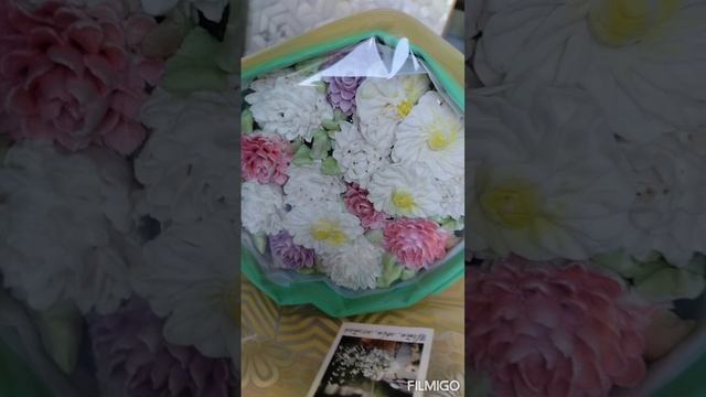 Зефирные цветы?