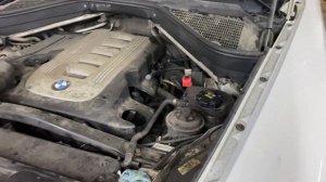 BMW X5 e70 М57 3.0D Выплюнул масло и заглох.Часть 1