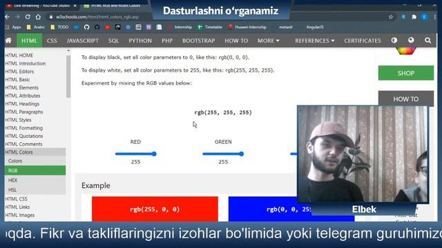 Abdulaziz Bilan Veb-dasturlashni O'rganing | 4 - Dars | html смотреть онлайн
