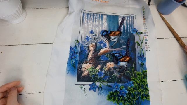 #2. Мои бисерные работы и наборы. Вышивка крестом. смотреть онлайн