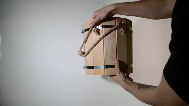 Запарник из ольхи, с вставкой из нержавейки, 12 л смотреть онлайн