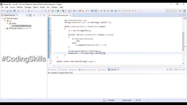 Program to find Lucky Number in Java | Coding Skills