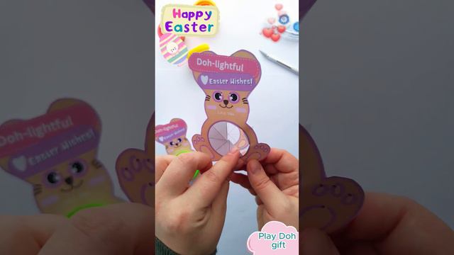 Creative Play-Doh Easter Cards - A Sugar-Free Gift Idea