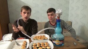 Одноразовый кальян и сет №2 из Наруто Уфа. Обзор на суши Уфа отзыв от Vilimas TV