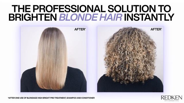 A Brighter Blonde Instantly | Redken Blondage High Bright смотреть онлайн