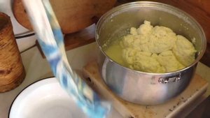 Приготовление адыгейского сыра в домашних условиях.