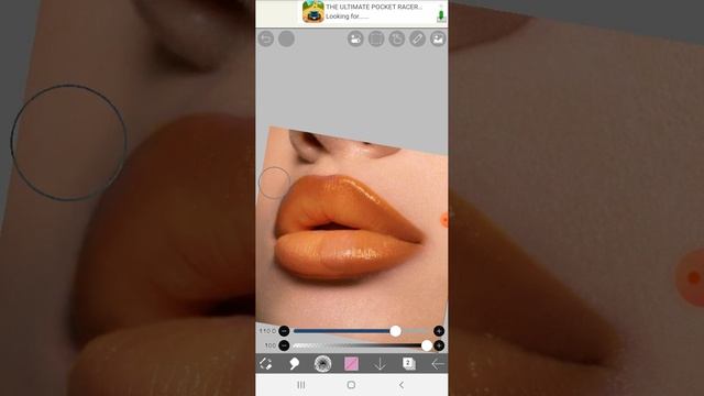 Как раскрасить губы в Ibis Paint X смотреть онлайн