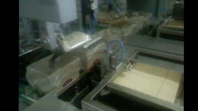 Укладка (упаковка) неглазированных вафель