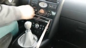 как быстро вытащить извлечь магнитолу на FORD MONDEO 3