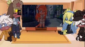 🌸||Реакция стран на meme~ с ТТ на Украину и Россию||🌸