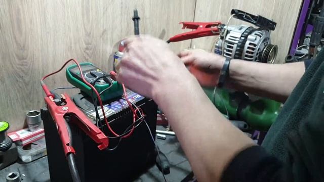 Проверка генератора ниссан NISSAN без стенда смотреть онлайн