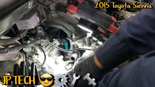 2015 - 2017 Toyota Sienna como cambiar la bomba de agua . смотреть онлайн