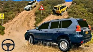 Игра на Android_ Симулятор вождения тяжелого грузового внедорожника _ Jeep Simulator