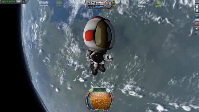 KSP dangerous de-orbit смотреть онлайн