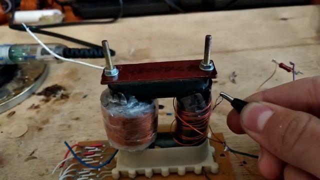 Мой первый самодельный трансформатор. смотреть онлайн