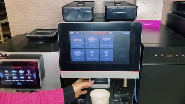 Кофемашина Dr. Coffee Coffeebar Plus. Кофе с 1 кнопки . Варит как бариста. смотреть онлайн