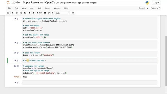 Enhance Your Images with Super Resolution using OpenCV and Python Deep Learning смотреть онлайн