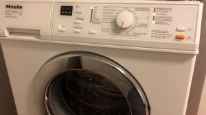 Miele W3241 Washing Machine problem