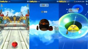 SONIC DASH New Character Red VS BOMB VS Chuck from Angry Birds  New Update Gameplay HD