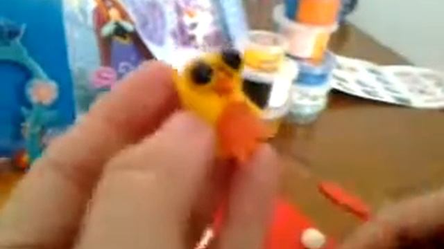 лепим из пластилина цыпленка смотреть онлайн