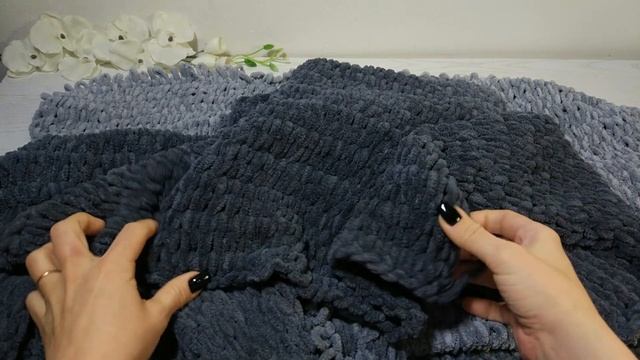 Мужской Халат из Puffi Fine Ombre Batik. Подробный Мастер-класс