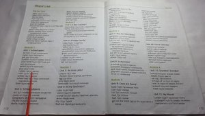 Spotlight 3 / Word List p.172 / Starter Module, Module 1
