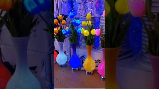 Светодиодный светильник «Тюльпаны»