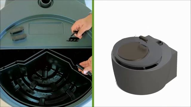 Торфяной туалет для дачи Экоматик Трио 110 л Kekkila смотреть онлайн