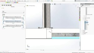 SolidWorks особенности создания спецификаций 2 Вырезы на уровне узлов сборки.
