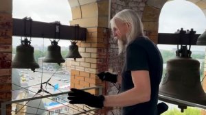 Сергей Авилкин, утренний звон перед литургией. Трезвон в три приема. 25.07.2023