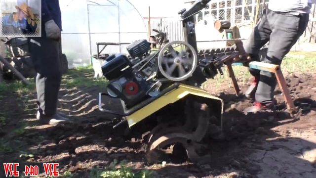 САМОДЕЛЬНАЯ ФРЕЗА ДЛЯ МОТОБЛОКА ЦЕЛИНА... смотреть онлайн