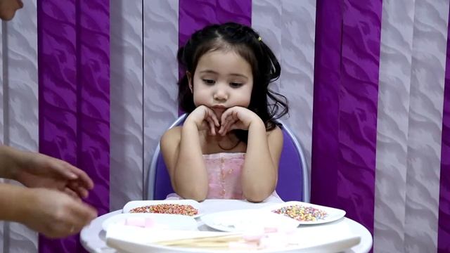 Сания делает шоколадный зефир! смотреть онлайн